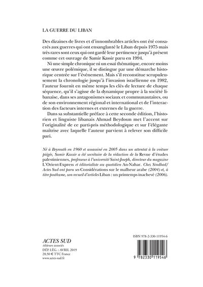 La guerre du Liban