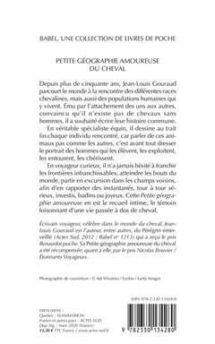 Petite géographie amoureuse du cheval