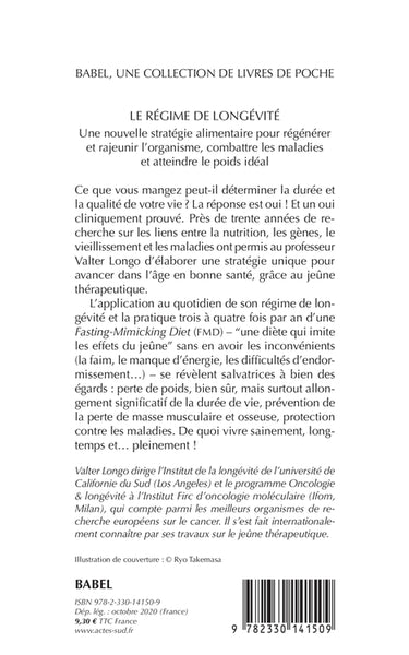 Le régime de longévité