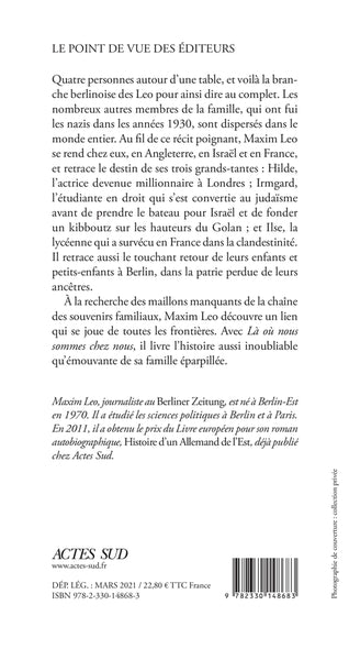 Là où nous sommes chez nous