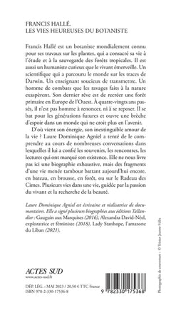 Francis Hallé. Les vies heureuses du botaniste