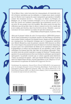 Correspondance de Paul Dukas