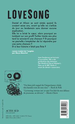 Lovesong (nouvelle édition)