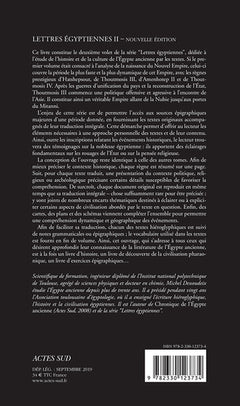 Lettres égyptiennes II