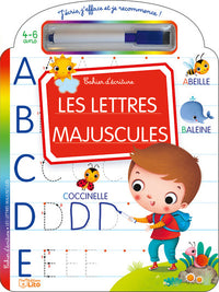 J'écris, j'efface et je recommence: Les lettres majuscules