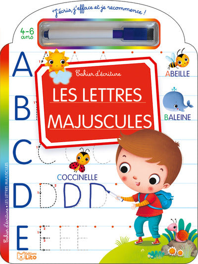 J'écris, j'efface et je recommence: Les lettres majuscules