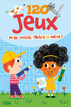120 JEUX-MOTS CROISES FLECHES
