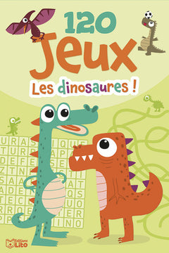 BLOC 120 JEUX-LES DINOSAURES