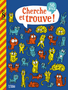 Mon grand livre jeux - Cherche et trouve ! : 50 jeux - Dès 8 ans