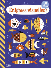 Mon grand livre de jeux - Enigmes visuelles !