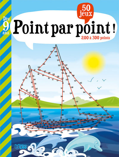 Mon grand livre de jeux: Point par point !