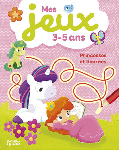 Mes jeux 3-5 ans princesses
