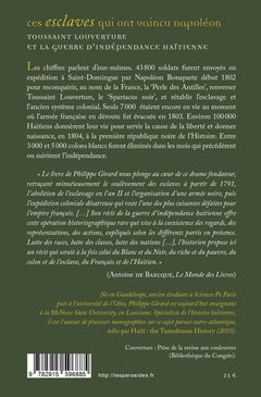 Ces esclaves qui ont vaincu Napoléon