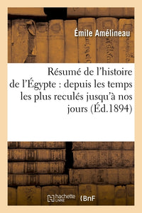 Résumé de l'histoire de l'Égypte