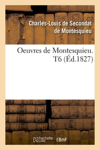 Oeuvres complètes de Montesquieu