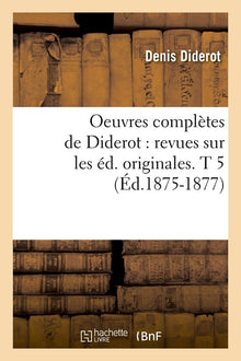 Oeuvres complètes de Diderot