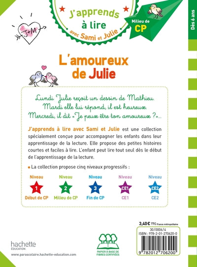 Sami et Julie CP Niveau 2 L'amoureux de Julie