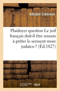 Plaidoyer sur cette question