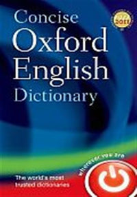 Concise oxford english dictionary 12th edition