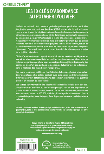 Les 10 clés d’abondance au potager d’Olivier