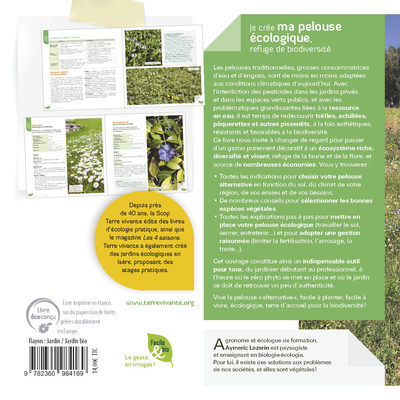 Je crée ma pelouse écologique, refuge de biodiversité