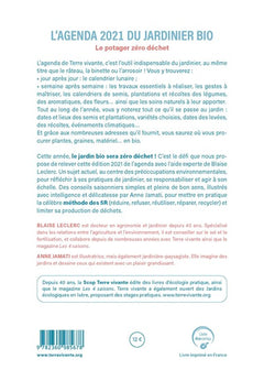 L'agenda du jardinier bio 2021