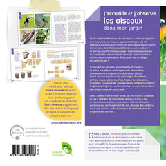 J'accueille et j'observe les oiseaux dans mon jardin