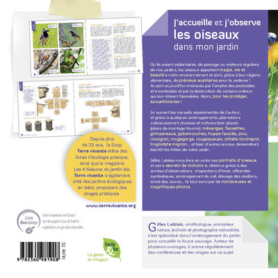 J'accueille et j'observe les oiseaux dans mon jardin