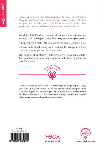 Je retrouve un bon sommeil avec le yoga