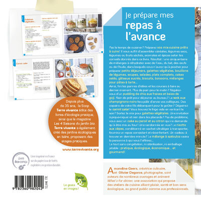 Je prépare mes repas à l'avance: 50 mélanges secs à réhydrater