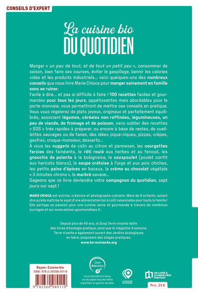 La cuisine bio du quotidien - Nouvelle édition