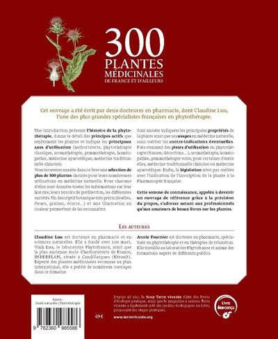 300 plantes médicinales de France et d'ailleurs
