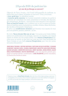 L'agenda du jardinier bio 2020
