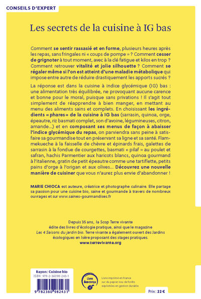 Les secrets de la cuisine à indice glycémique bas