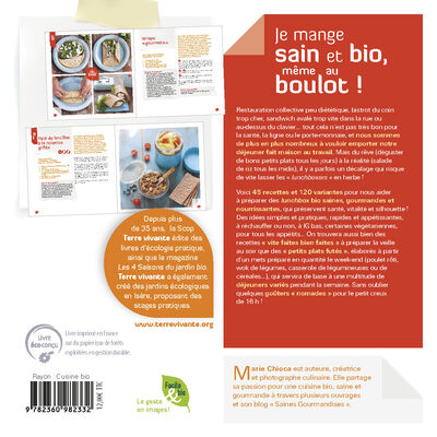 Je mange sain et bio même au boulot - Nouvelle édition