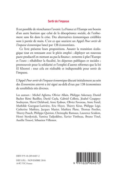 Sortir de l'impasse