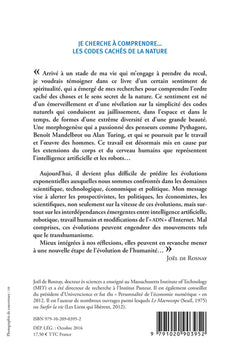 Je cherche à comprendre
