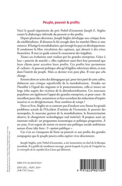 Peuple, pouvoir & profits