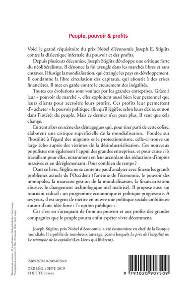 Peuple, pouvoir & profits