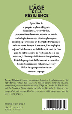 l'âge de la résilience
