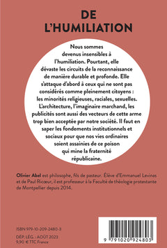 De l'humiliation