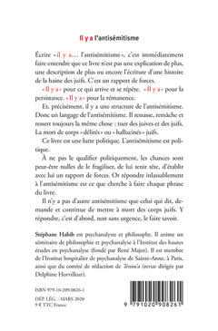 Il y a l'antisémitisme