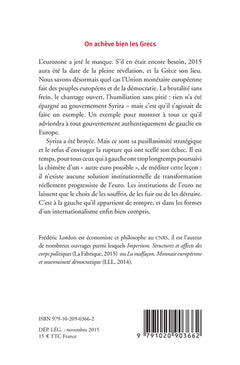 On achève bien les grecs