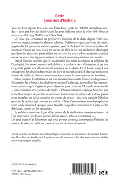 Dette : 5 000 ans d'histoire