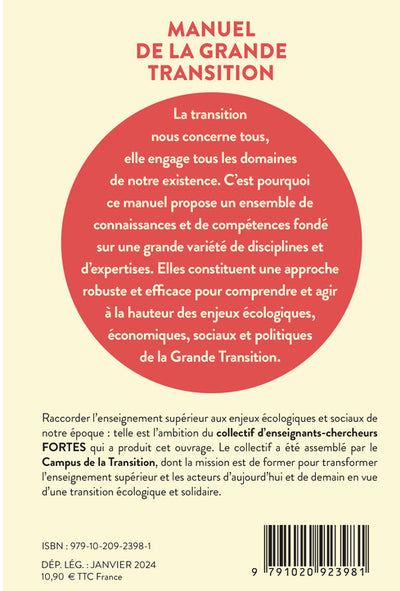 Manuel de la grande transition