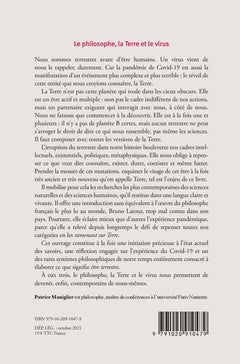 Le philosophe, la terre et le virus