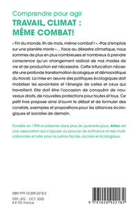 Travail, climat : même combat