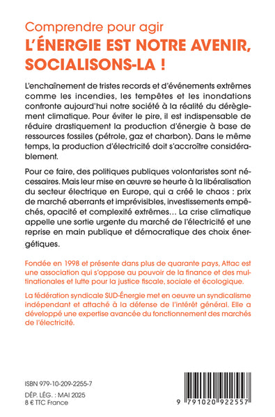 L'énergie est notre avenir, socialisons-la !