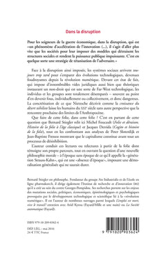 Dans la disruption