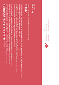 Sociologie de l'art contemporain